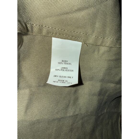 Anthropologie Hunter Bell New York Tencel Ruffle Taleri dress - size Large - OF - Picture 10 of 12